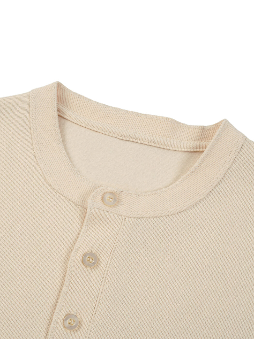 Short Sleeve Henley detail