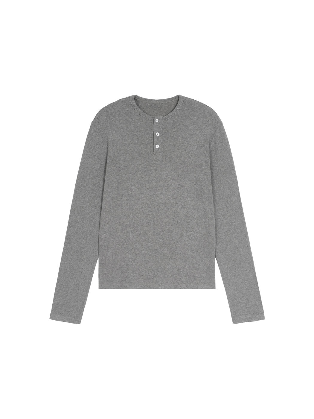 Long Sleeve Henley — JAQUE VION