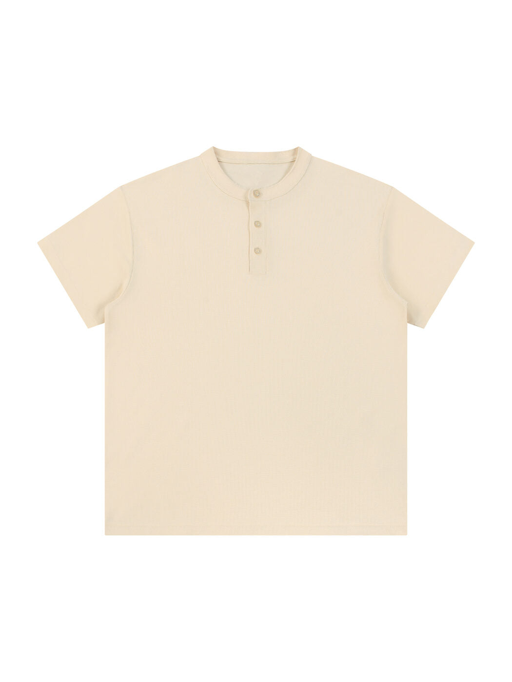 Short Sleeve Henley — JAQUE VION