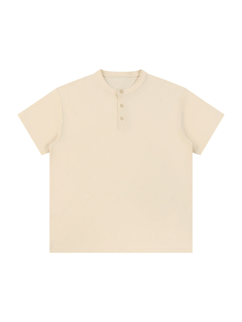 Short Sleeve Henley